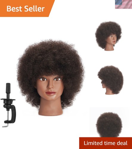 Testa manichino capelli umani
