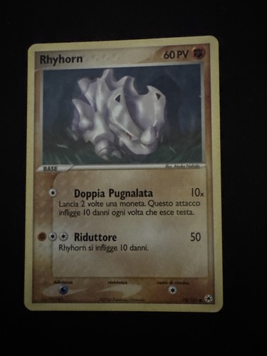 Carta pokemon leggende - pokemon, ex
