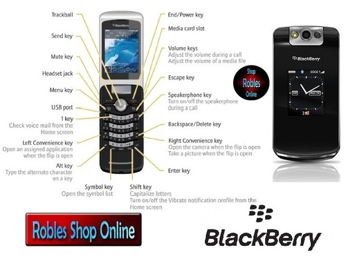 Blackberry pearl 8220 flip - pearl,