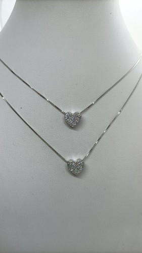 Collana cuore doppio - cuore, mm