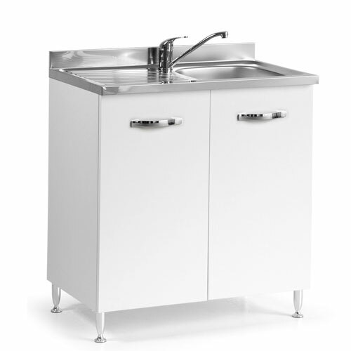 Sottolavello cucina bianco con