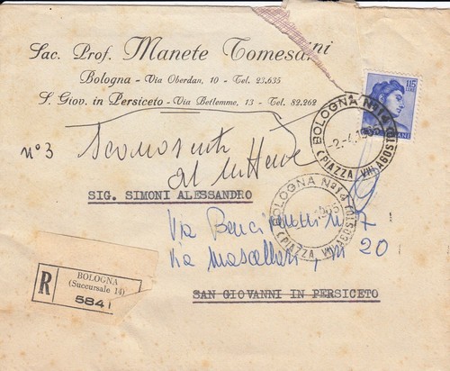 1961 lotto lettere - lotto, 3