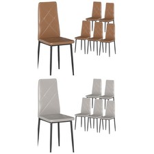 Homcom set sedie da - sedie,