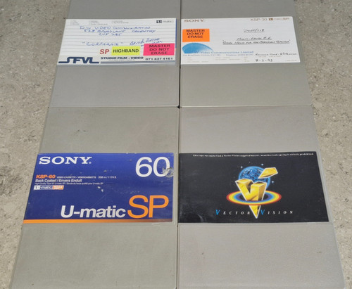 Videocassette sony matic - videocassette,