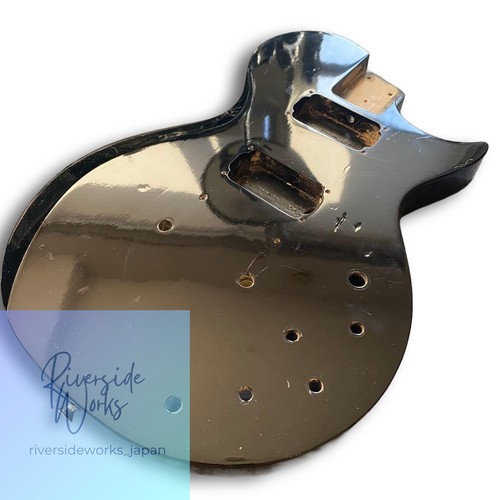 Burny les paul body black - les,