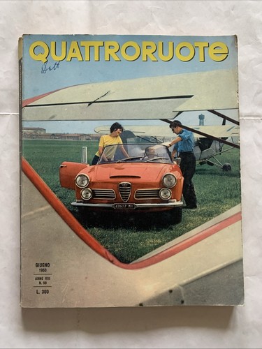 Quattroruote giugno 1963 - , anno