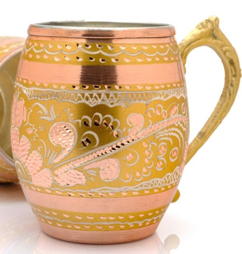 Tazza rame oro - tazza,