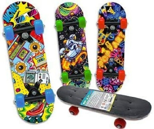Mini skateboard stampa fumetti - stampa,