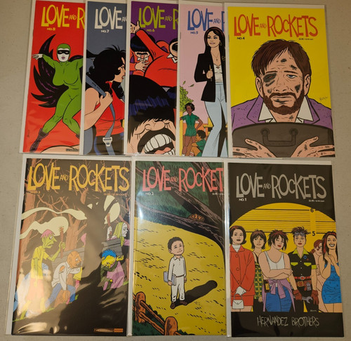 Love and rockets 2001 - rockets, #1-8