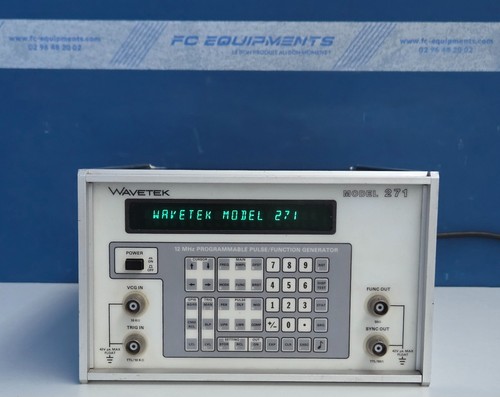 Wavetek 271 programmable pulse - 271,