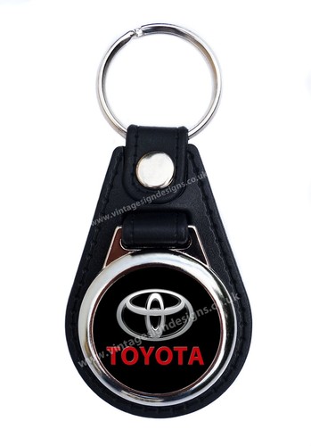 Toyota faux leather key - faux,