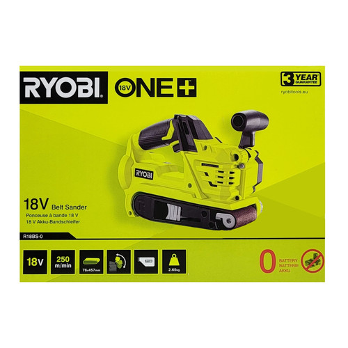 Ryobi r18bs levigatrice - r18bs-0,