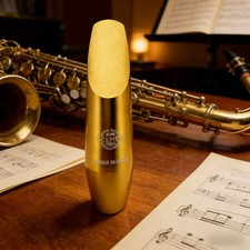 Sax mouthpiece cover metallo - mouthpiece,