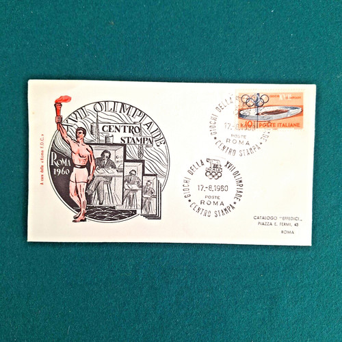 Italia 1960 busta fdc - busta,