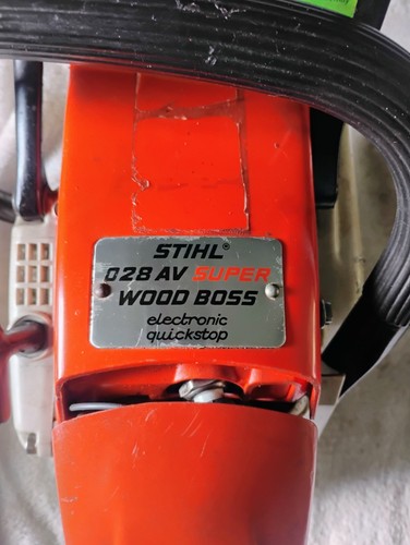 Motosega stihl 028 super - motosega, av