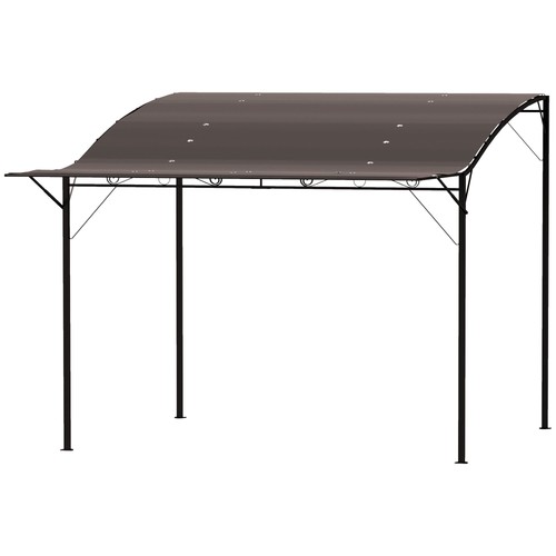 10x8ft outdoor pergola gazebo - 10x8ft,