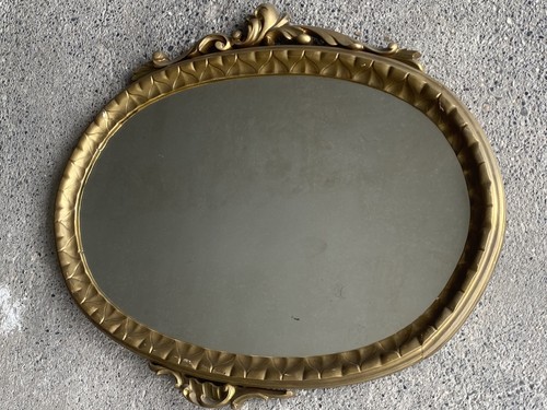Specchio ovale vintage - specchio,