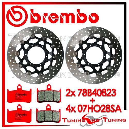 Dischi freno anteriore brembo - dischi,