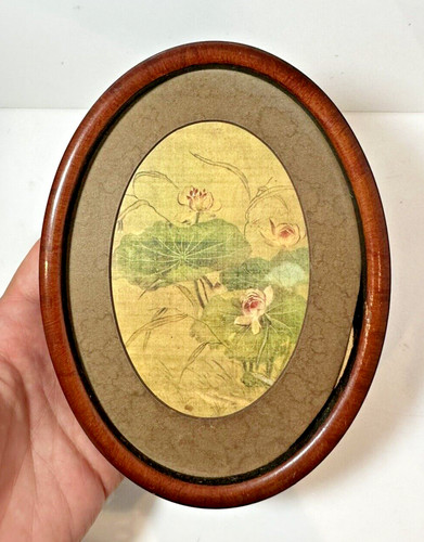 Vintage ovale pittura - vintage,