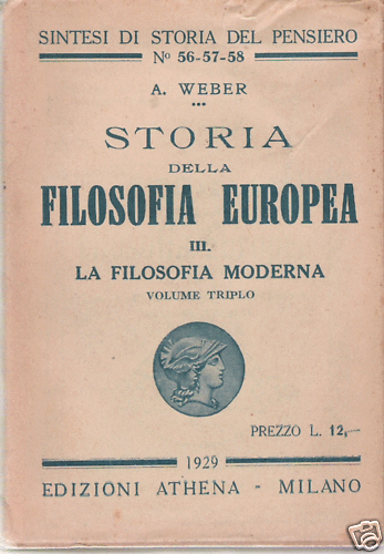 Weber storia filosofia - weber:,