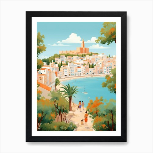 Ibiza spagna illustrazioni - spagna,