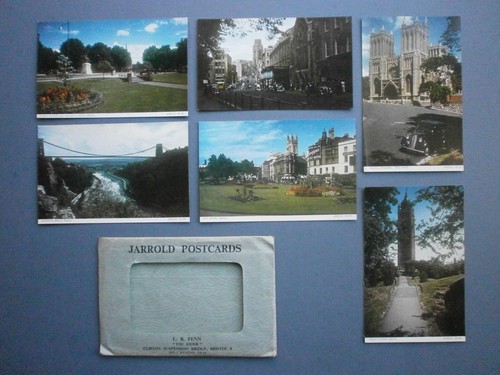 Set c1950s postcards - 6, of