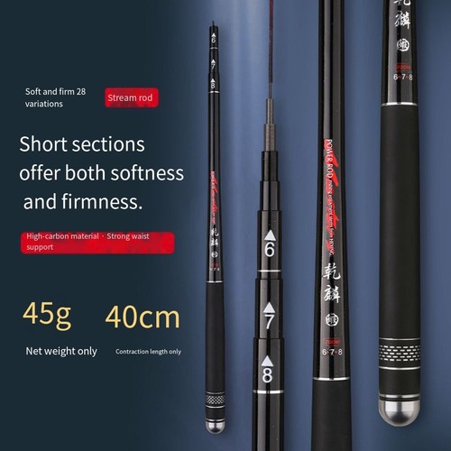 Canna compatta carbonio - in, da