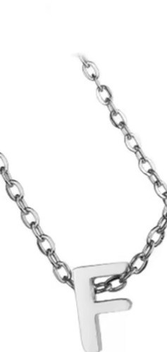 Collana con iniziale - collana,