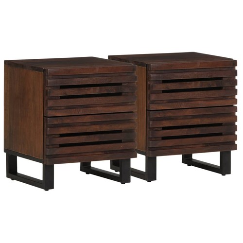 Comodini 2pz 40x33x46 in - comodini,