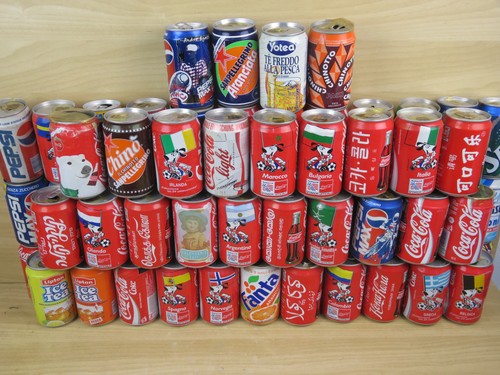 Collezione raccolta lattine - raccolta,