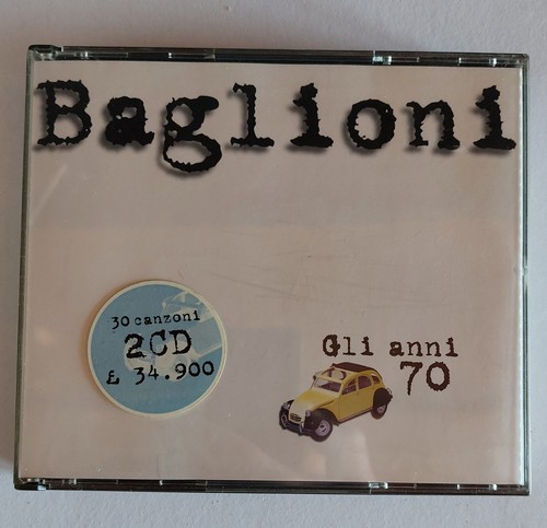 Baglioni gli anni - -,