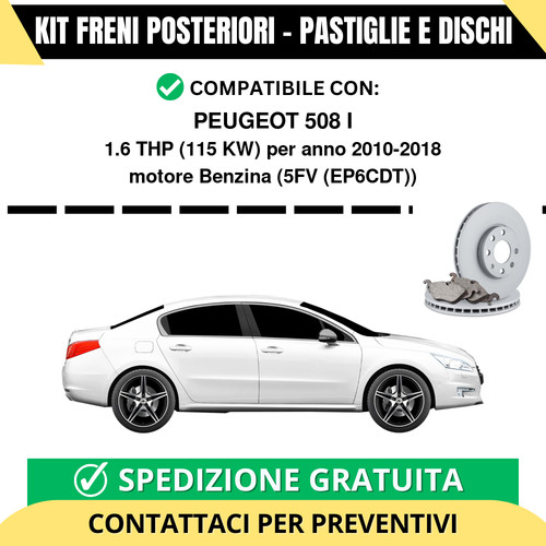 Kit freni posteriori per - freni,