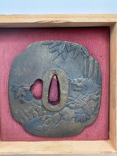 Antica tsuba giapponese - ,
