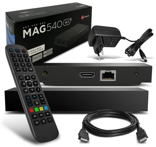 Mag 540w3 iptv set top - top, 1