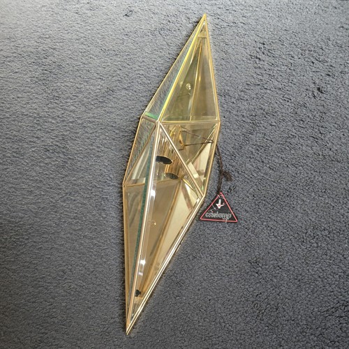 Lampada parete gold plated - lampada,