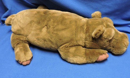 Peluche ippopotamo taglia