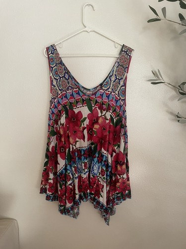 Top desigual multicolore senza - top,