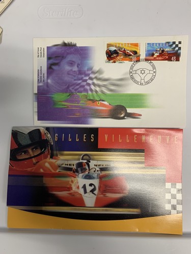 Francobolli gilles villeneuve - gilles,