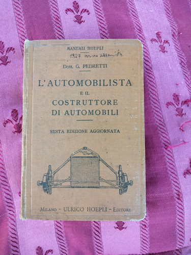 Manuale hoepli lautomobilista - manuale,