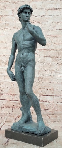 Grande statua david bronzo - statua,
