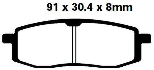 Pastiglie freno fa105 - pastiglie,