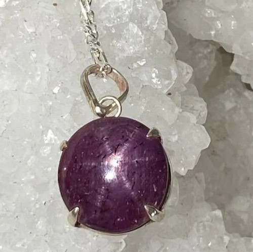 Collana con rubini - , stella