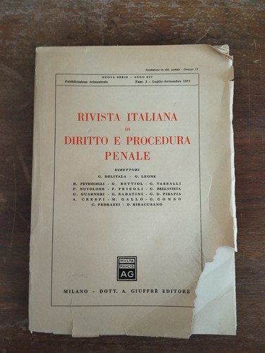 1971 rivista italiana di - 07/09,