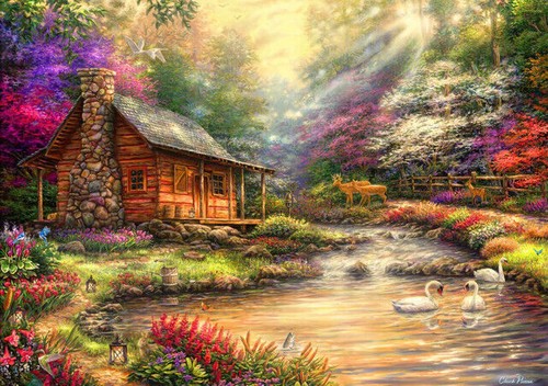 Puzzle 1000 elementi piękna - 1000,