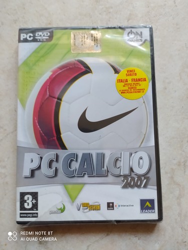 Dvd rom calcio 2007 - pc,