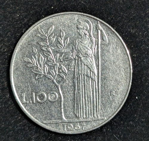 1967 italy 100 lire - r,