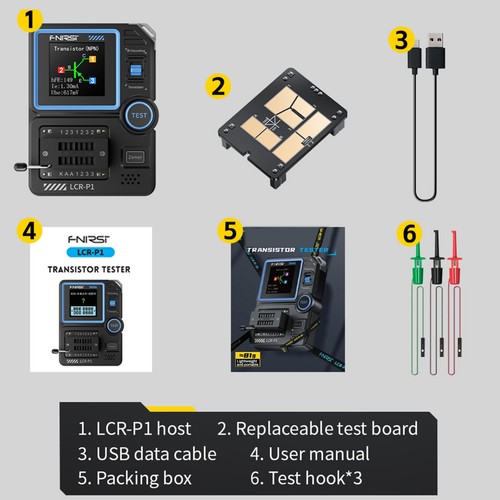 Lcr tester transistor - lcr-p1,