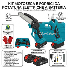 Motosega batteria - a, +