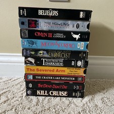 Vhs horror lot zombie - vhs,