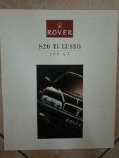 Brochure 1994 rover - 06/1994“rover, 820ti